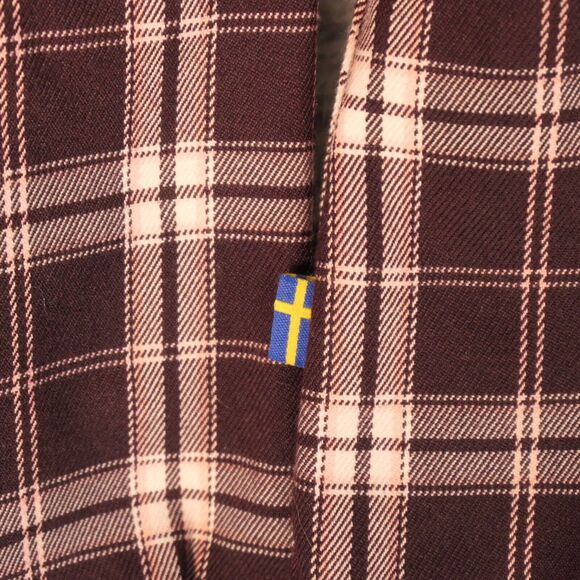 NEW Fjallraven Singi Fjallglim Blouse Women XL Button Up Shirt Plaid Long Sleeve - Picture 8 of 16